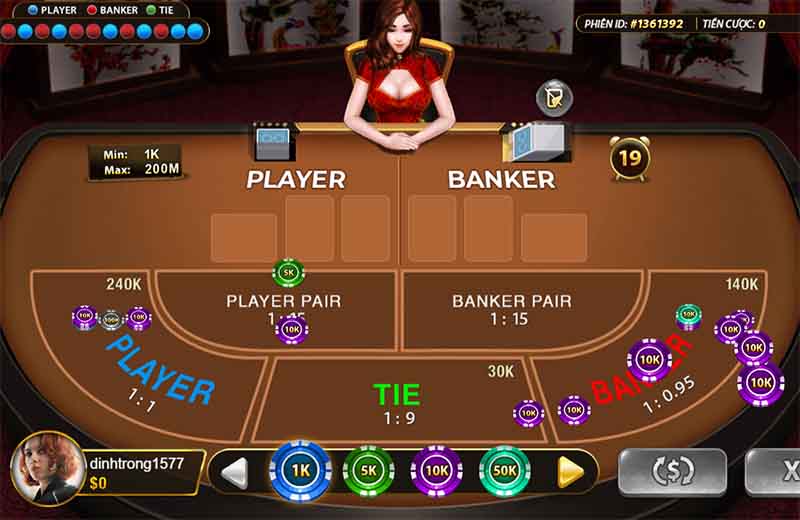 Cá cược Baccarat